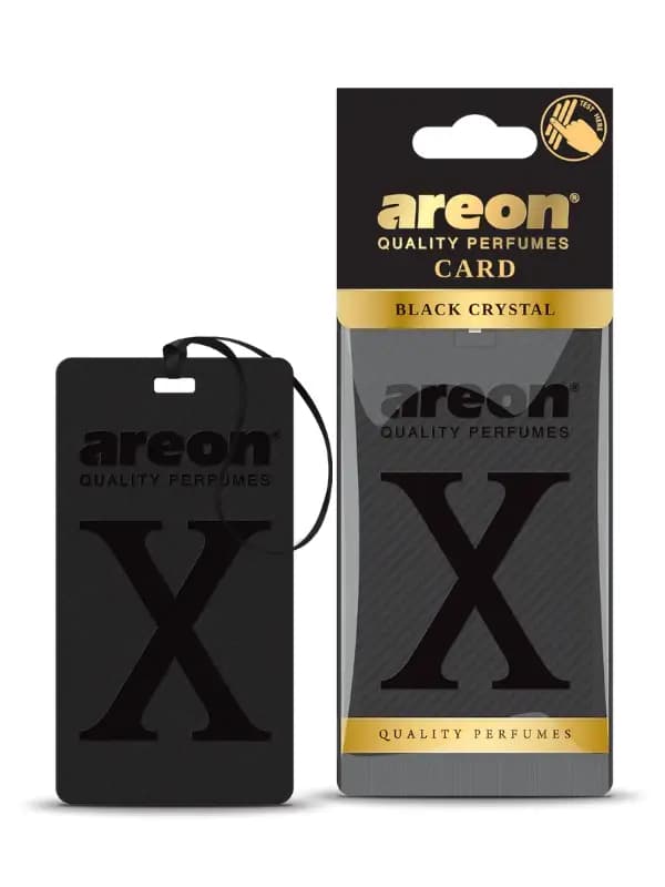 Areon X Card Black Crystal Oto Araç Kokusu - Detaysandan