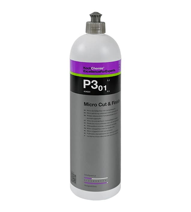 Koch Chemie P3.01 Micro Cut & Finish 1 lt Mikro Hare Giderici ve Uzun Süreli Koruyucu Cila