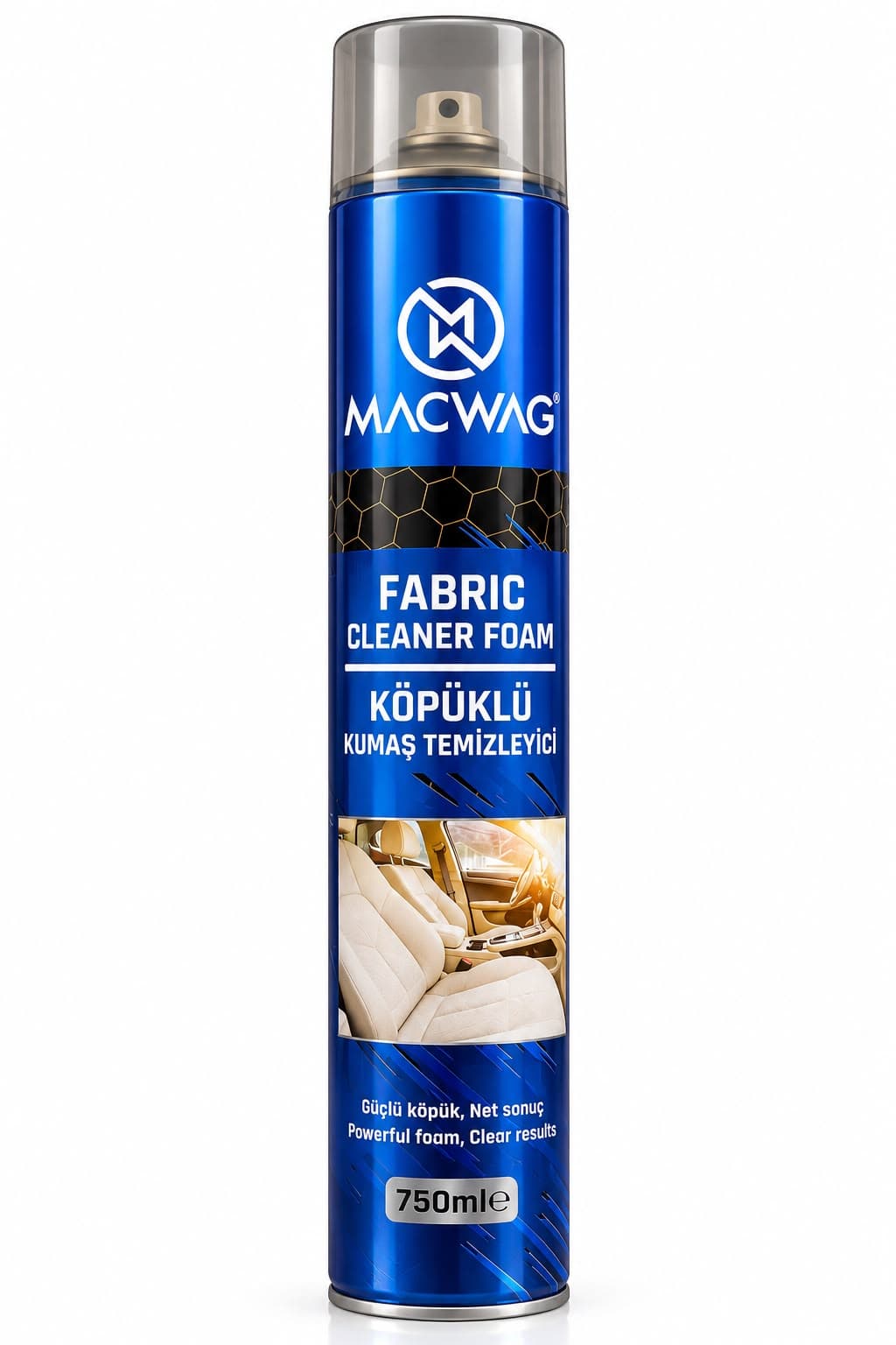 MacWag MacWag Fabric Cleaner Foam Köpüklü Kumaş Temizleyici 750 ml - Detaysandan