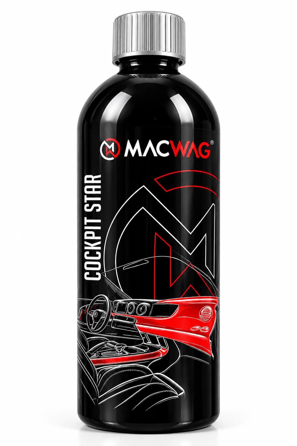 MacWag MacWag Cockpit Star 500 ml Profesyonel İç Mekan Plastik Bakım ve Koruyucu - Detaysandan