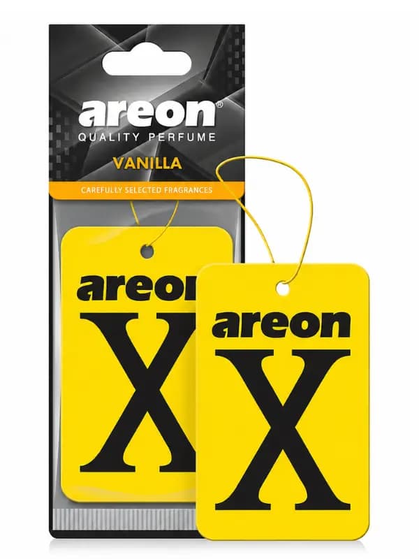 Areon Areon X Vanilla (Sarı) Oto Araç Kokusu - Detaysandan