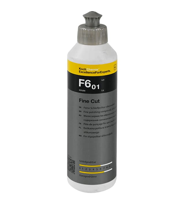 Koch Chemie Koch Chemie F6.01 Fine Cut 250 ml İnce Pasta Akıllı İnce Pasta ve Yüksek Parlaklık Hare Giderici - Detaysandan