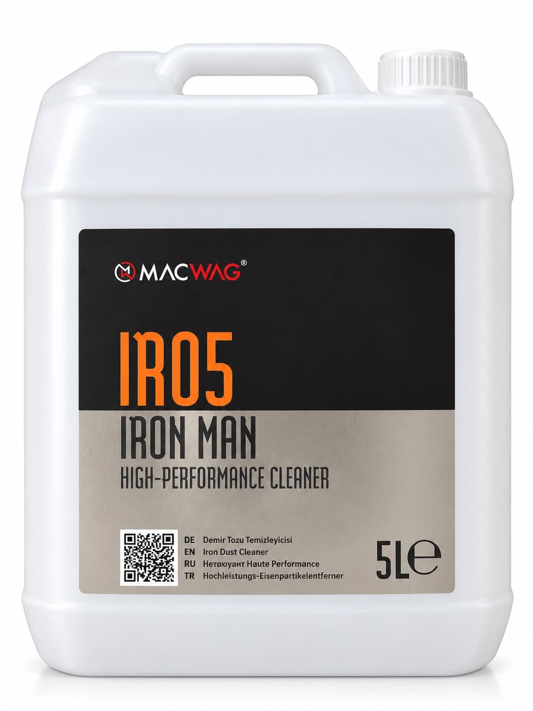 MacWag MacWag IR05 Iron Man 5 lt Profesyonel pH Nötr Demir Tozu ve Jant Temizleyici - Detaysandan