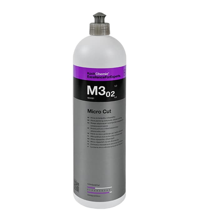 Koch Chemie M3.02 Micro Cut 1 lt Yeni Nesil Mikro Hare Giderici ve Parlatıcı Cila