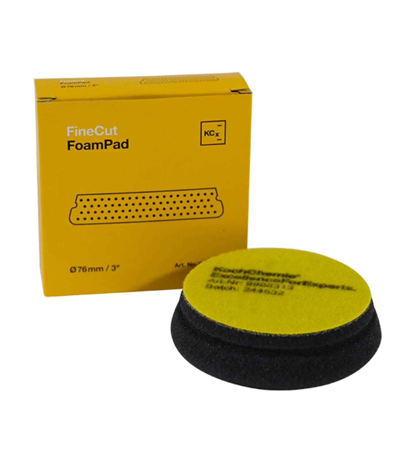 Koch Chemie Koch Chemie Fine Cut Foam Pad 76 mm Profesyonel İnce Pasta ve Hare Giderme Süngeri - Detaysandan
