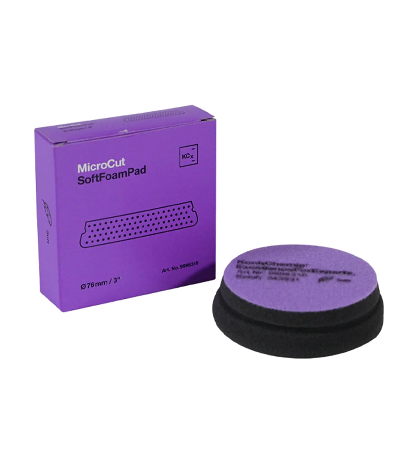 Koch Chemie Koch Chemie Micro Cut Soft Foam Pad 76 mm Profesyonel Hare Giderici ve Final Parlatma Süngeri - Detaysandan