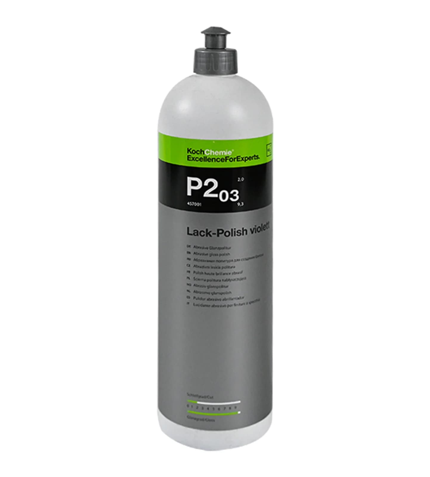 Koch Chemie Koch Chemie P2.03 Lack-Polish Violett 1 lt Mikro Aşındırıcılı Profesyonel Parlatıcı ve Boya Koruma Cilası - Detaysandan