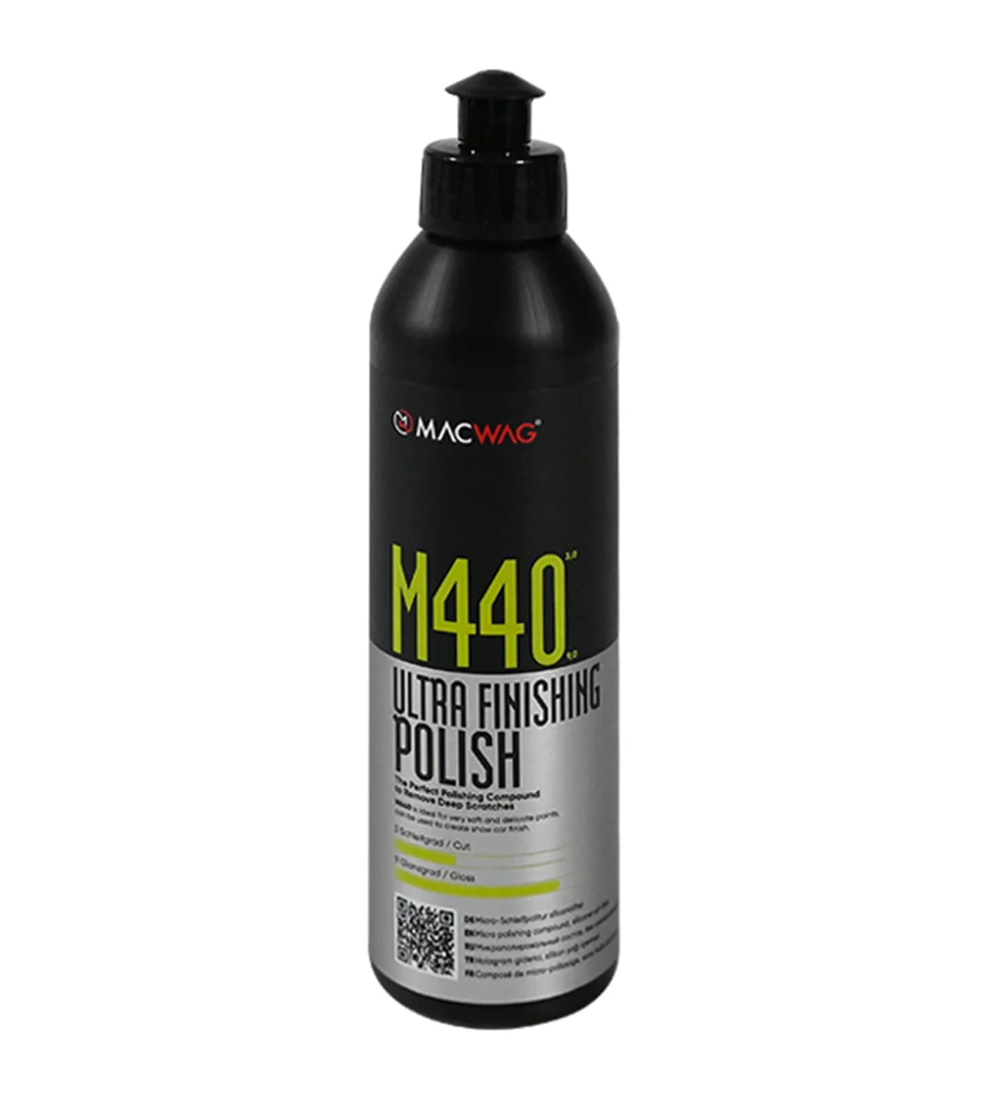 MacWag M.440 Ultra Finishing Polish 1 lt Profesyonel Ultra İnce Hare Giderici ve Final Parlatıcı - Görsel 2