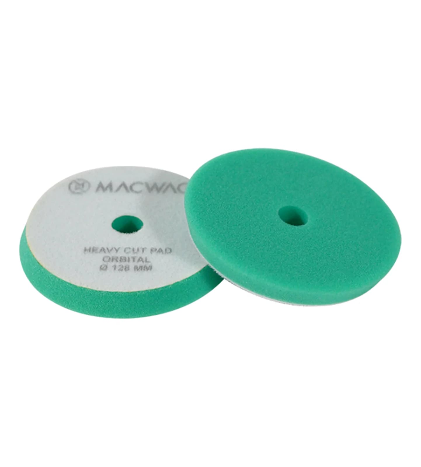 MacWag MacWag Heavy Cut Pad Orbital ø128-140x20 mm Profesyonel Sert Pasta Süngeri - Detaysandan