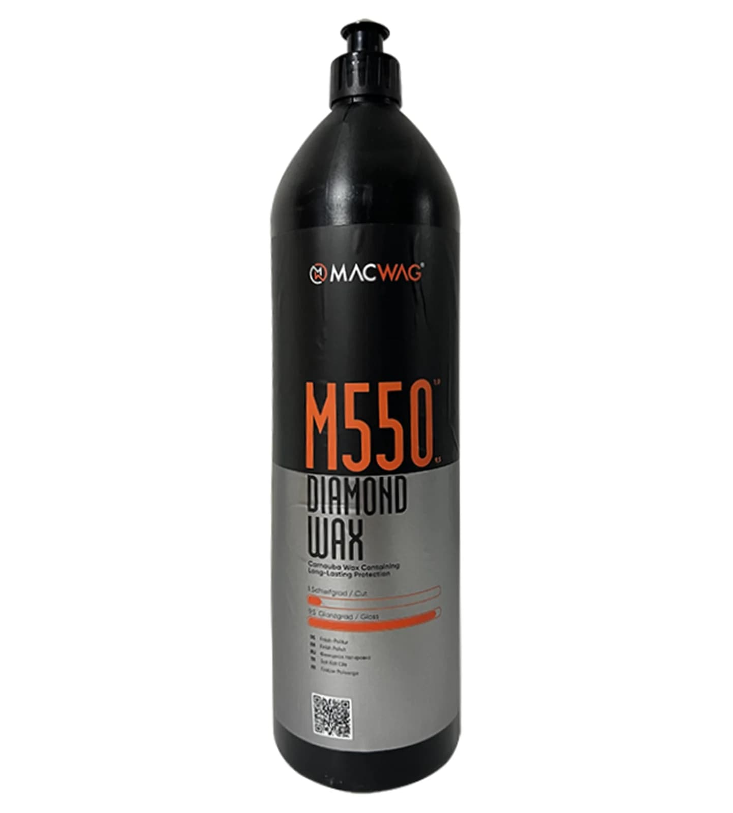 MacWag MacWag M.550 Diamond Wax 1 lt Profesyonel Hibrit Boya Koruma ve Elmas Parlaklığı - Detaysandan