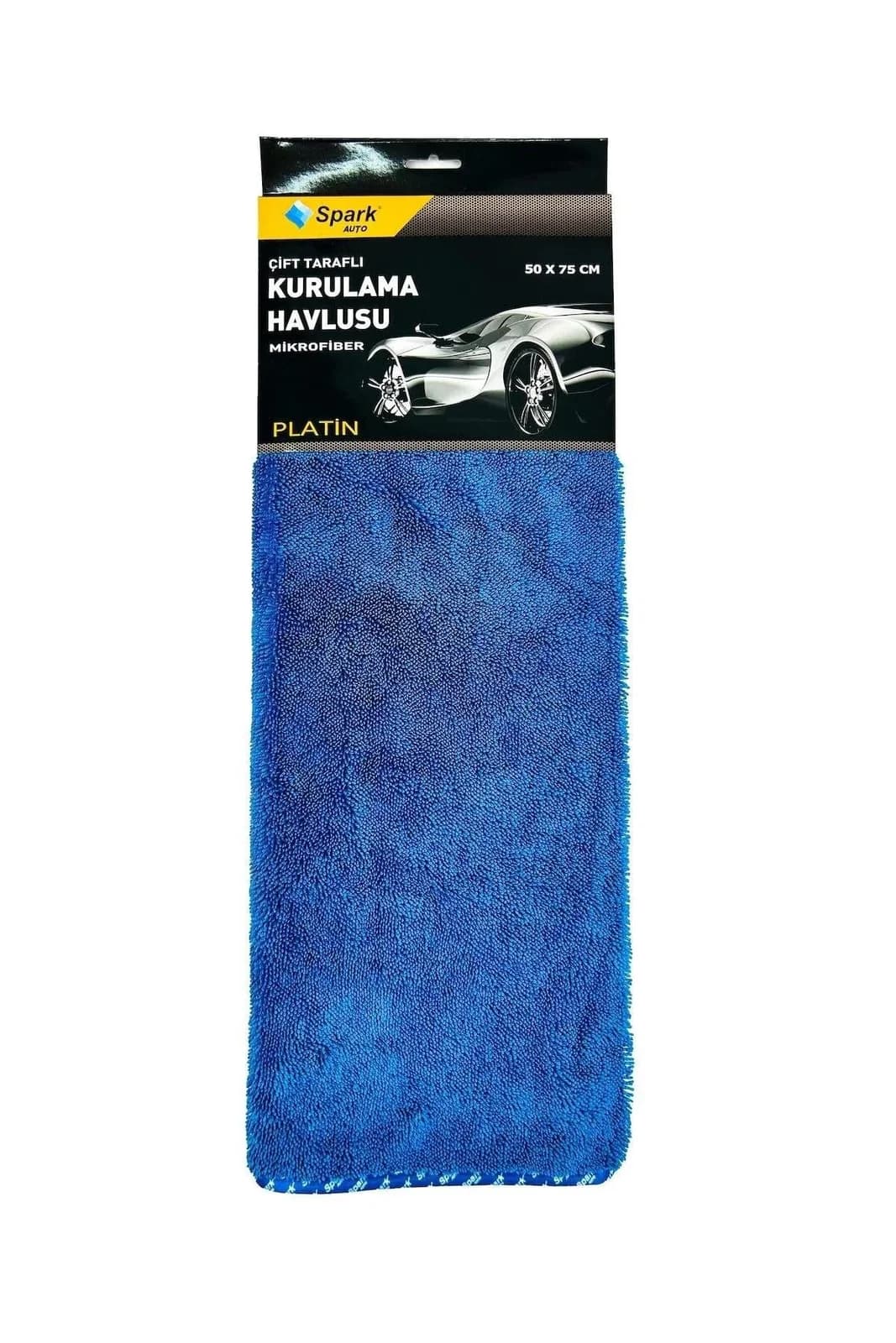 Spark Spark Platin Mikrofiber Oto Kurulama Bezi 50x75 cm - Detaysandan